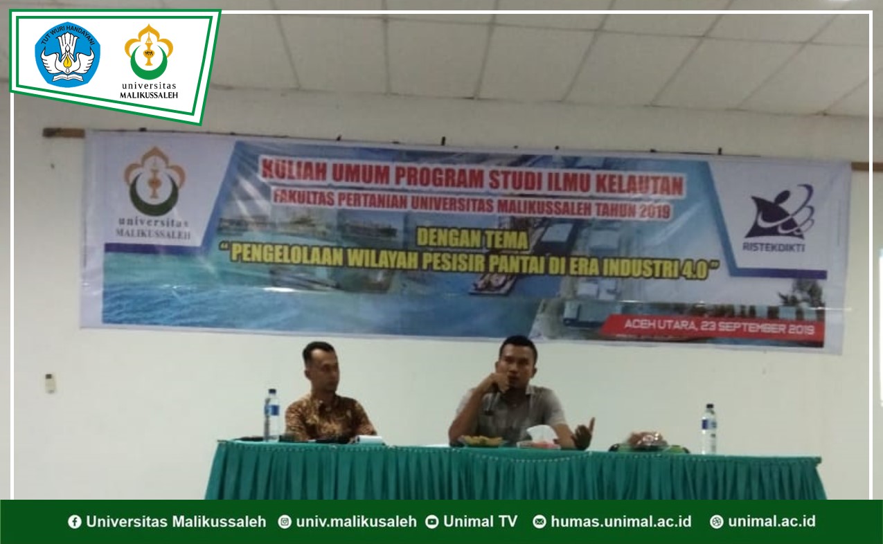 Pengelolaan Wilayah Pesisir Pantai Fokus Kuliah Umum Ilmu Kelautan Unimal